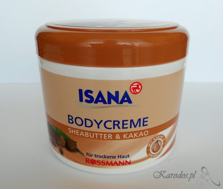 ⋆ Rossmann, Isana, Body Creme, Sheabutter & Kakao Krem do ciała z