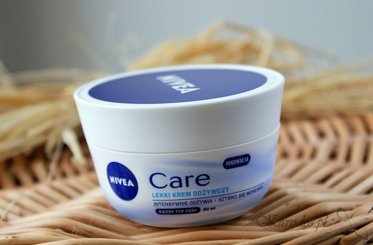Nivea Care, Lekki krem odżywczy - dobry krem uniwersalny Nivea Care, Lekki krem odżywczy - dobry krem uniwersalny
