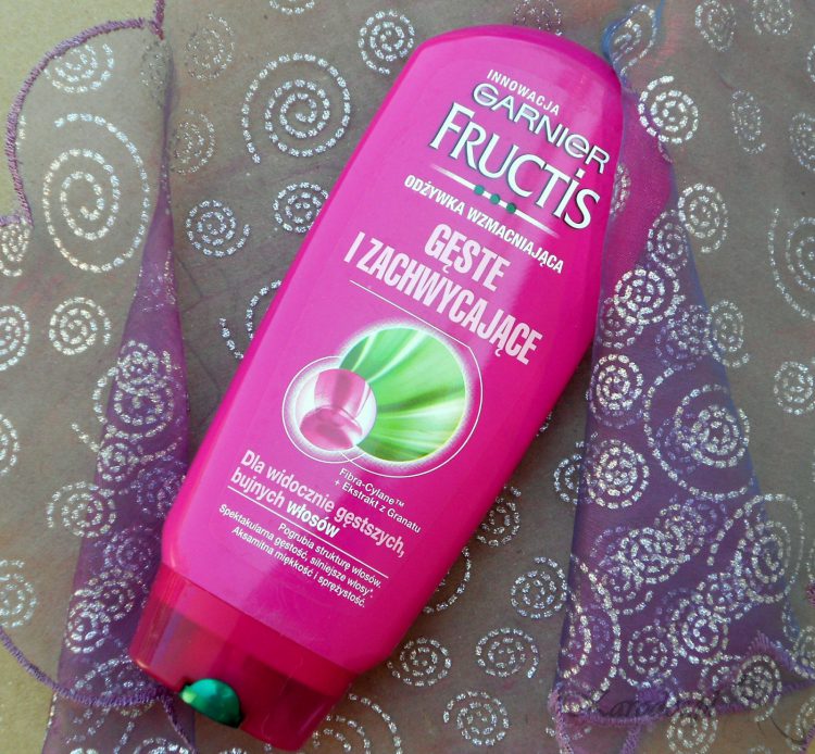 Garnier Fructis, Gęste i Zachwycające, Odżywka wzmacniająca do włosów Garnier Fructis, Gęste i Zachwycające, Odżywka wzmacniająca do włosów
