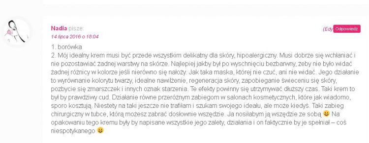 Wyniki konkursu z Garnierem Wyniki konkursu z Garnierem