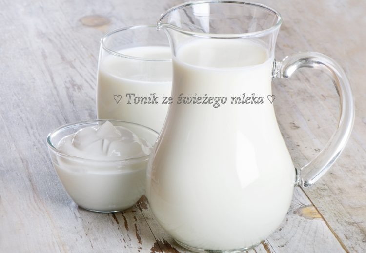 tonik do twarzy ze swiezego mleka
