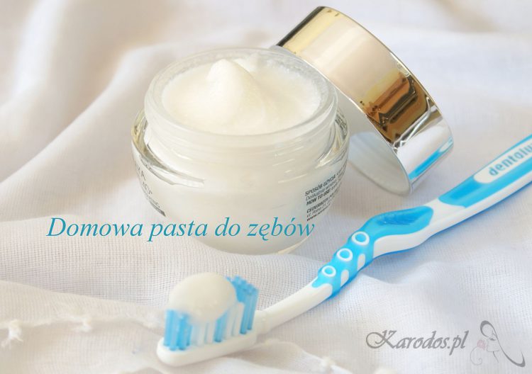 Domowa pasta do zębów bez fluoru Domowa pasta do zębów bez fluoru