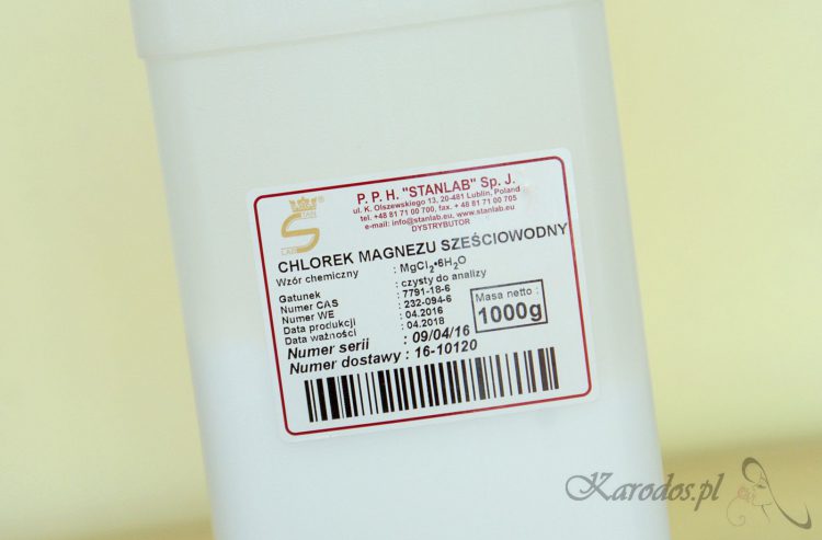 Zastosowanie chlorku magnezu – oliwa magnezowa, kąpiele, naturalny dezodorant Zastosowanie chlorku magnezu – oliwa magnezowa, kąpiele, naturalny dezodorant