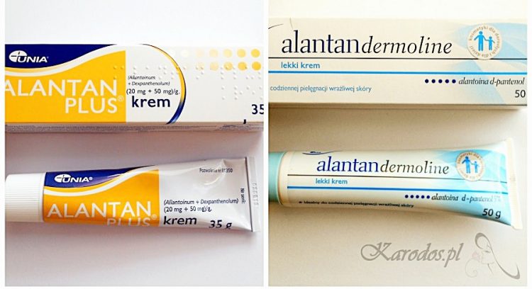 alantan na podrazenienia skory