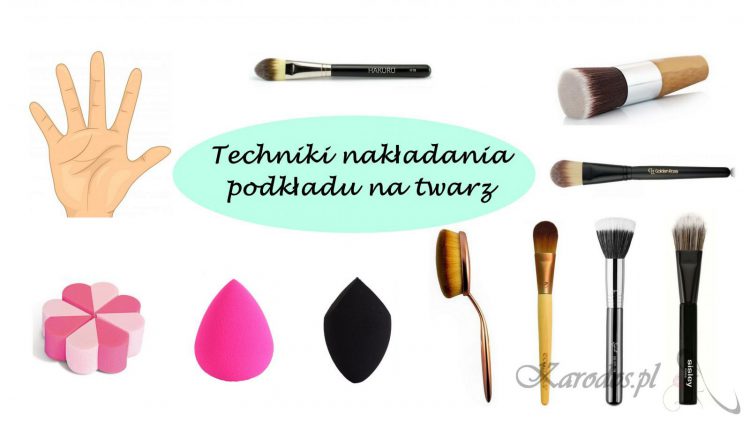 Techniki nakładania podkładu na twarz Techniki nakładania podkładu na twarz