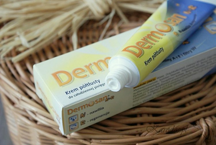 Dermosan N+R, Krem półtłusty - krem uniwersalny Dermosan N+R, Krem półtłusty - krem uniwersalny