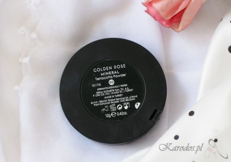 Golden Rose, Puder mineralny Terracotta – opinia Golden Rose, Puder mineralny Terracotta – opinia