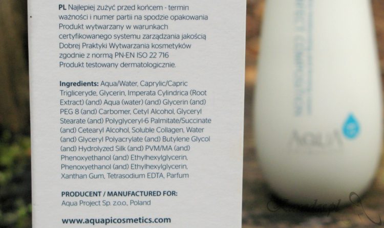 Aqua π Cosmetics, Body Perfect Composition, Balsam ujędrniająco-nawilżający do ciała