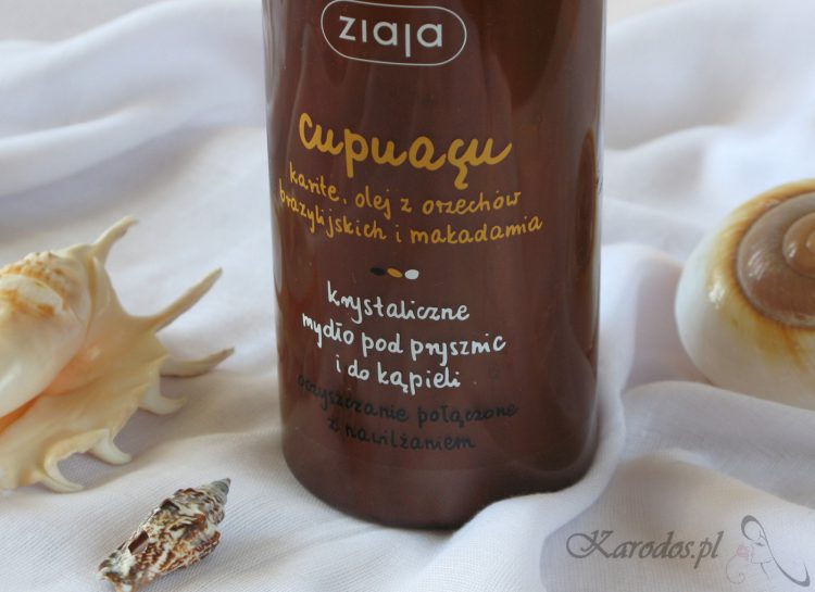 Ziaja, Cupuaçu, Krystaliczny suchy olejek do twarzy, ciała i włosów oraz mydło pod prysznic i do kąpieli