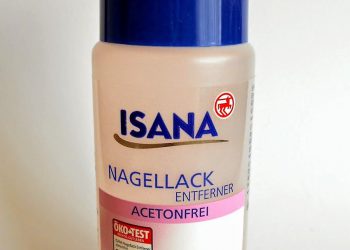 Rossmann, Isana, Nagellack Entferner Acetonfrei - Zmywacz do paznokci bez acetonu