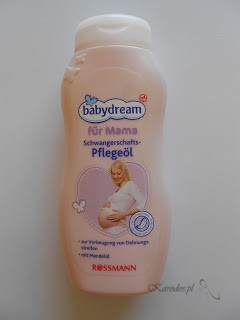 Rossmann, Babydream fur Mama - olejek do pielęgnacji ciała dla kobiet w ciąży