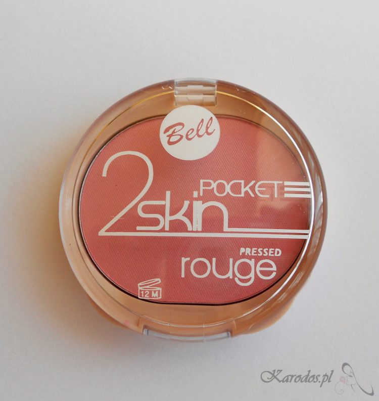 Bell, 2 Skin Pocket, Pressed Rouge - Modelujący róż do policzków