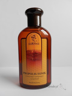 Korana, Propolis-Tonik, Bezalkoholowy tonik oczyszczająco-pielęgnujący z propolisem