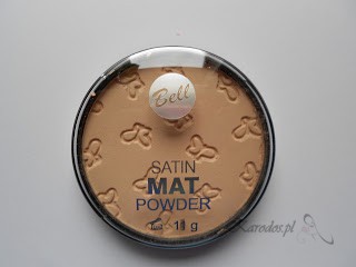 Bell, Satin Powder Mat - Matujący puder w kamieniu (01)