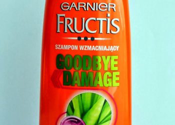 Garnier Fructis, Goodbye Damage – Szampon wzmacniający do włosów zniszczonych z rozdwojonymi końcówkami