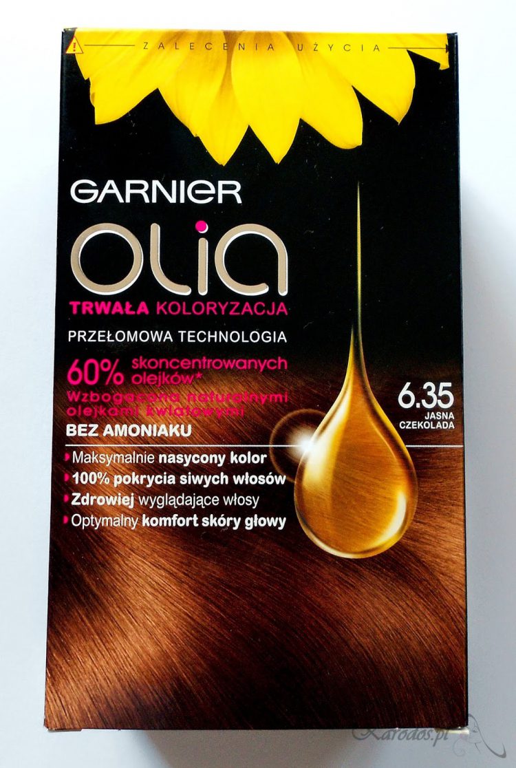 Garnier, Olia – Farba do włosów (6.35 jasna czekolada)