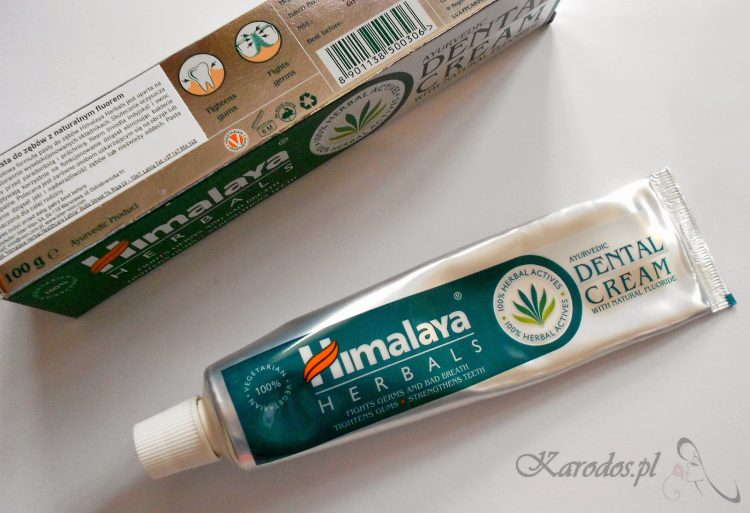 Himalaya Herbals, Dental Cream – Pasta do zębów z naturalnym fluorem