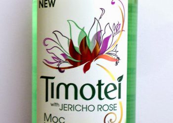Unilever, Timotei with Jericho Rose, Szampon do włosów ‘Moc i Blask’ (włosy normalne)