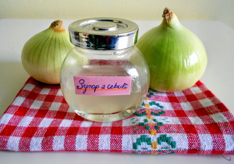 Syrop z cebuli na kaszel i przeziębienie