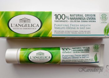 L’Angelica, Świeży oddech – 100% naturalna pasta do zębów (bez fluoru, SLS i sacharyny)