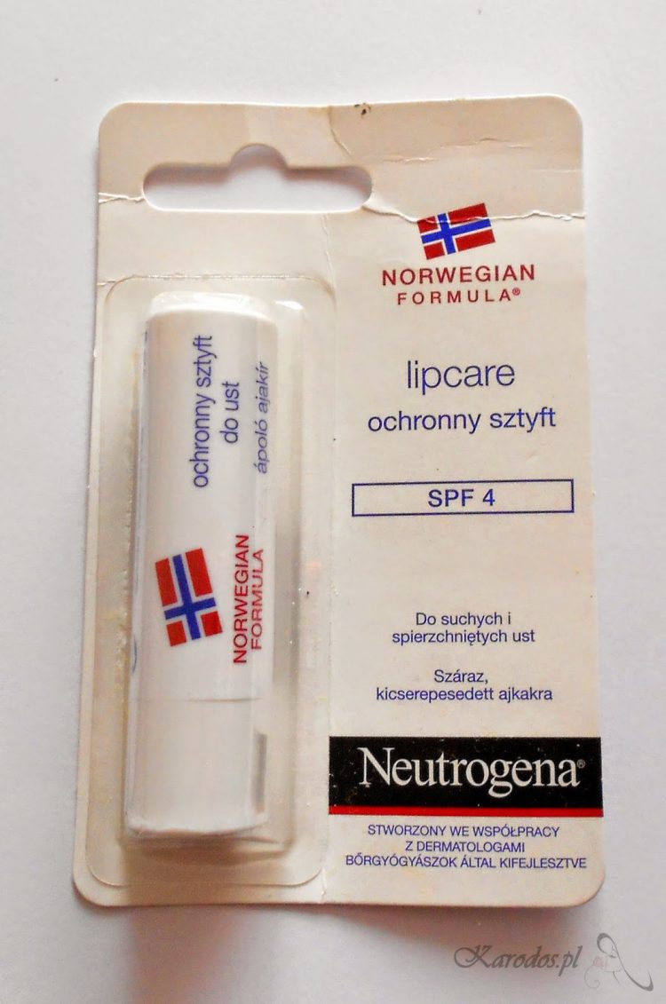 Neutrogena, Lipcare – Ochronny sztyft do ust