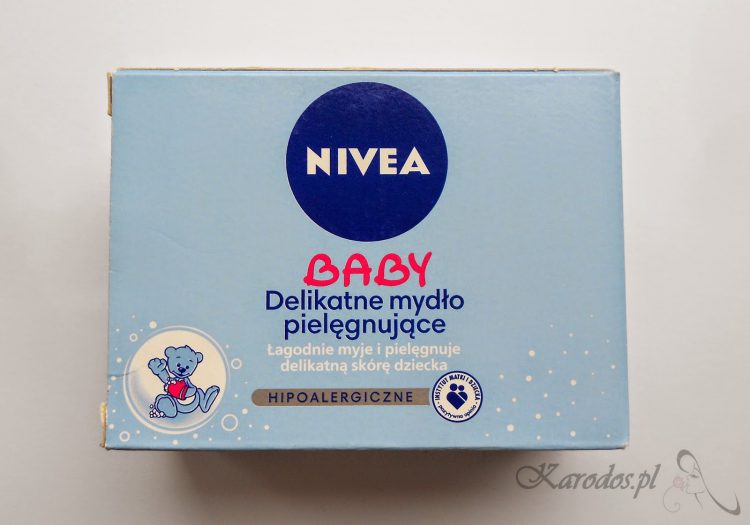 Beiersdorf, Nivea Baby, Delikatne mydło pielęgnujące - Mój ulubieniec do mycia twarzy