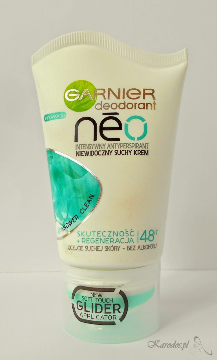 Garnier, Neo Shower Clean – Antyperspirant niewidoczny suchy krem