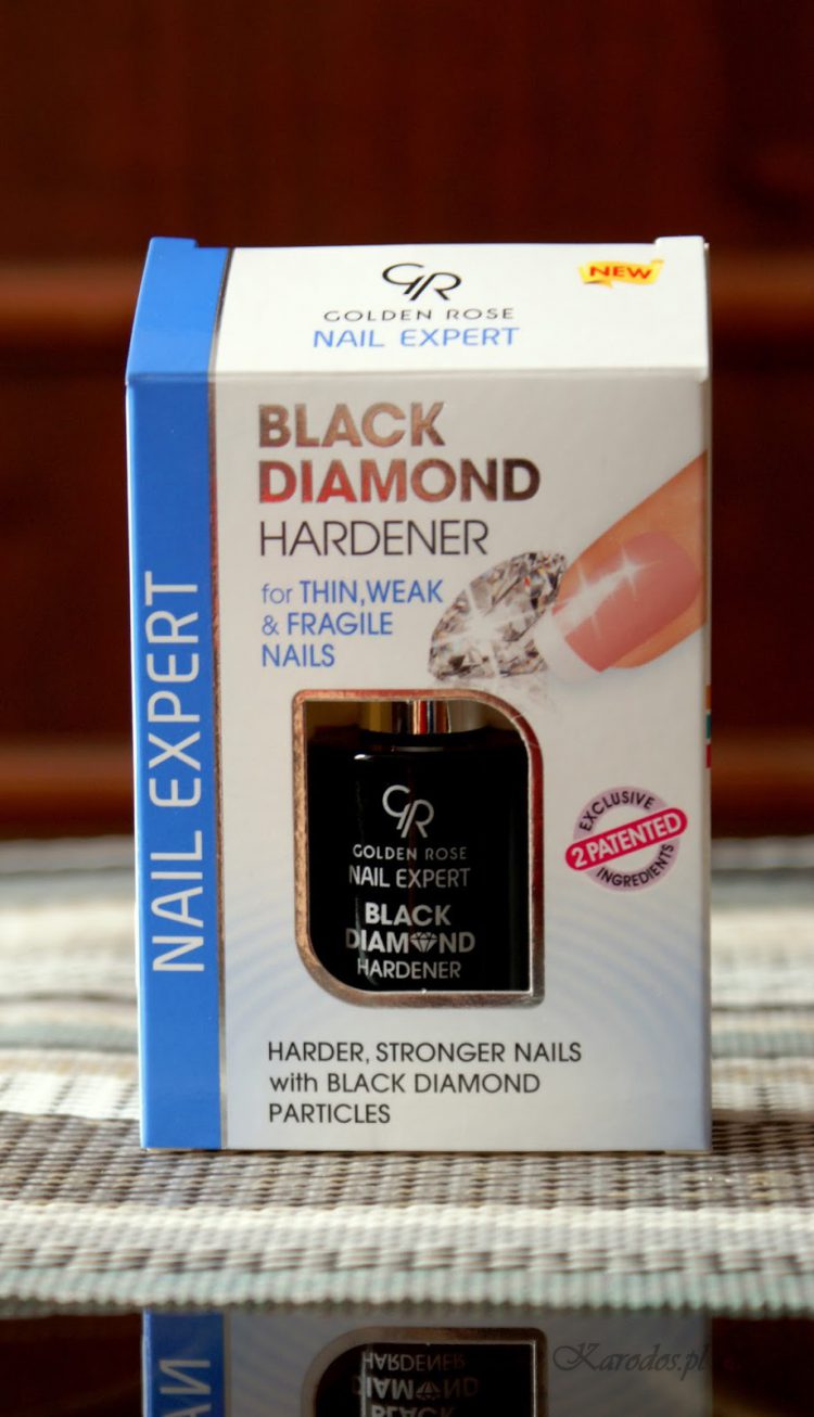Golden Rose, Black Diamond Hardener – Odżywka wzmacniająca paznokcie