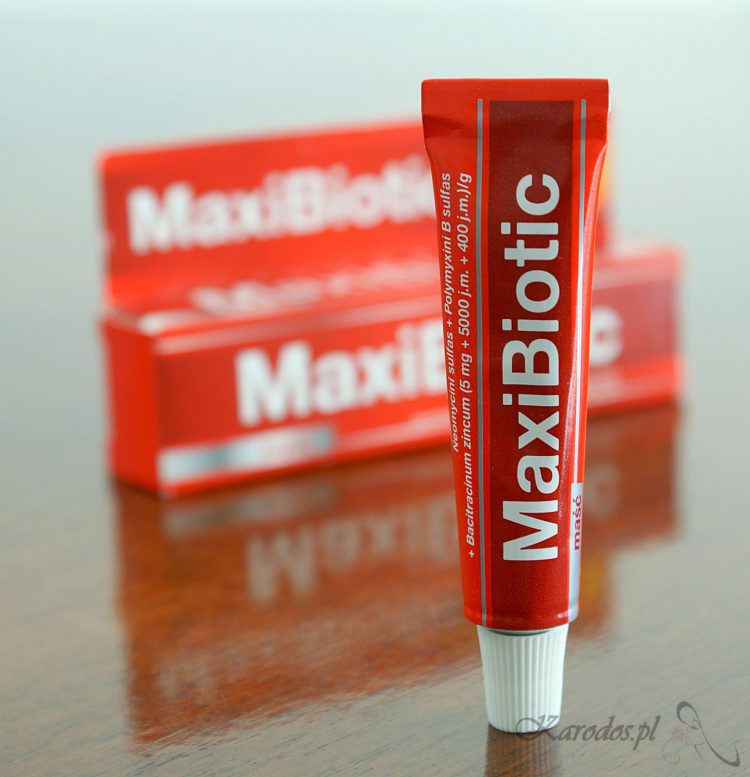 MaxiBiotic- masc z antybiotykiem na tradzik