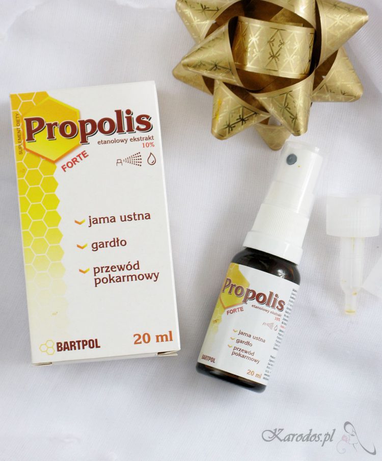 Propolis spray (aerozol) – zastosowanie
